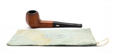 ROPP Pipe ROPP tourist bruyère gainée cuir french carved pipe