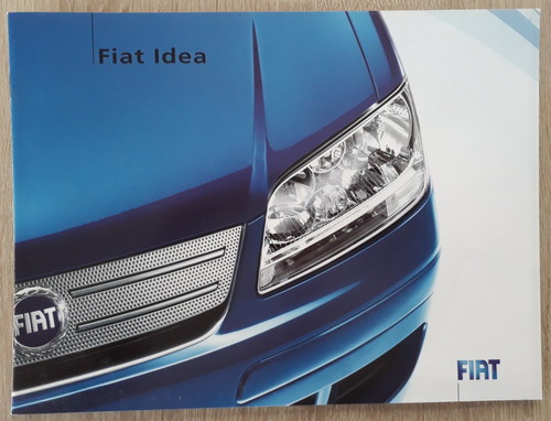 Fiat idea range brochure 2005 - fiat,