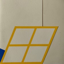 ANDRE STEMPFEL, Sérigraphie originale 1994, Atelier Del Arco