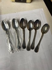 Lot de 6 cuilleres à soupe Christofle PERLE