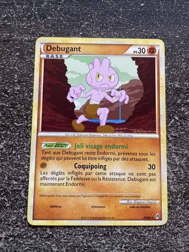 Debugant rare pokémon 36 - debugant, 36/95