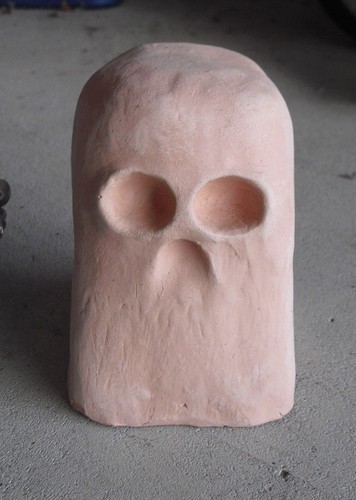 Odd hand made heavy - hand, plaster