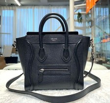 Celine Sac Luggage Nano Noir