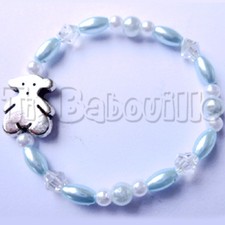 bracelet nounours poupée poupon reborn 