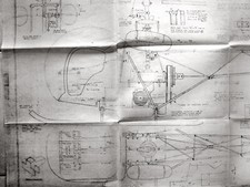Grand plan hélicoptère Rc Vintage MK2 c Morlay England 