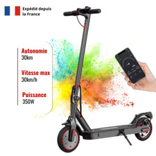 Trottinette Électrique Adulte IScooter i9 350W 30km Pliable 8.5" scooter