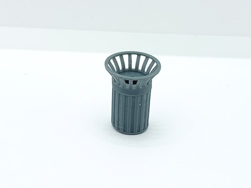 Diorama poubelle 21mm 3d - h.21mm,