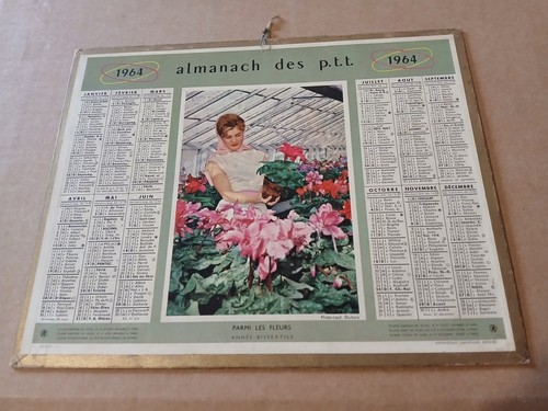 Calendrier ptt almanach de - -,