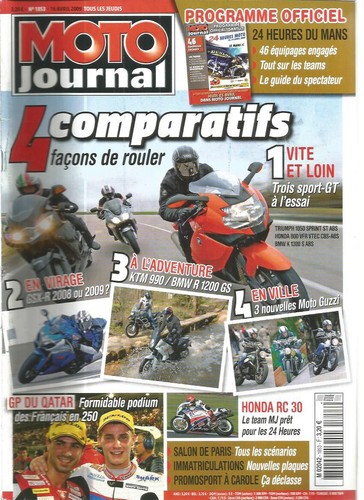 Moto journal 1853 gsx - moto, n°1853