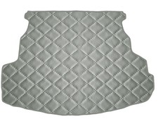 Matelassé Cuir éco GRIS Tapis coffre pour Mazda 6 berline 2002-2007