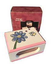 Floral Wooden Jewelry Box