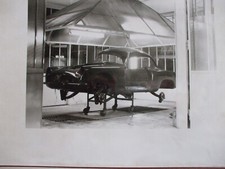 RARE photographie 2 cv citroen sport  plastique   ateliers  umap 1957 Bernon N°3