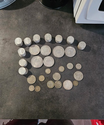 Lot pièces monnaie - pièces,