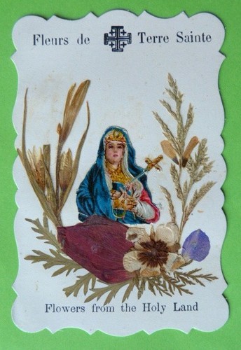 Santino holy card image pieuse - card,