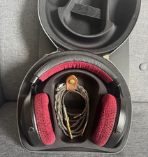 Casque professionnel Focal Clear dos ouvert noir rouge testé bon état Japon