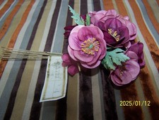 Ancien bouquet de fleurs en tissu pour création chapeaux, autre..N°510