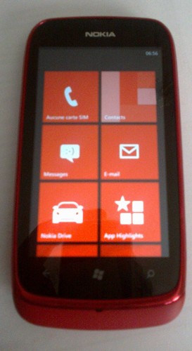 Nokia lumia 610 rose - nokia,