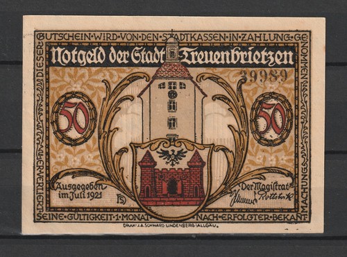 Germany allemagne notgeld - germany,