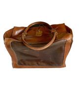 LANCEL vanity en cuir vintage