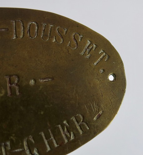 Marchand dousset belle plaque - marchand, dousset,