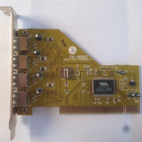 Carte usb pci x4 - 2.0,