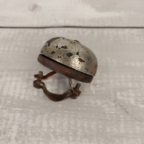 Sonnette ancienne acier - sonnette,