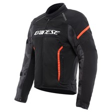 Dainese Air Frame 3 Tex-Jacket (Noir/Neon Rouge) Taille: 58