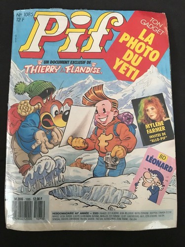 Pif gadget 1085 - gadget, n°1085