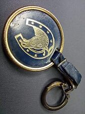 Porte clé vintage année 60-70 médaillon fer à cheval porte clef collection O05