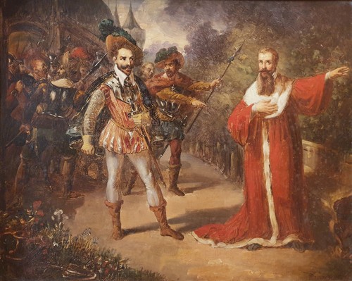 Tableau français romantique - tableau,