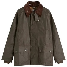 Veste En Cuir Barbour Classic Bedale Olive