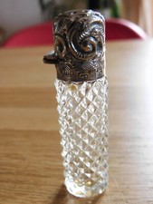 old perfume bottle or salt cap