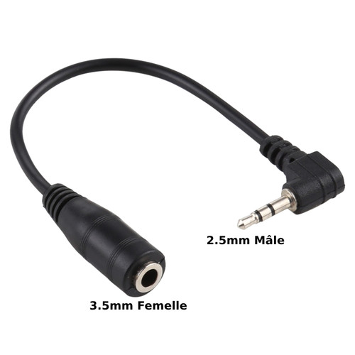 Adaptateur 5mm male vers - adaptateur,