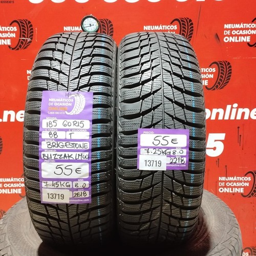 185 r15 88t bridgestone - 2x,