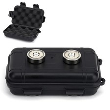 Boîte de rangement magnétique pour clés de voiture d'extérieur (noire)