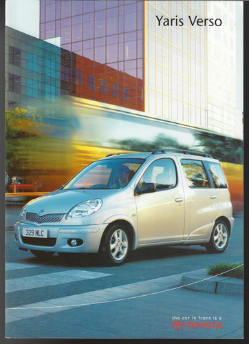 Toyota yaris verso 2003 - yaris, 2003-2005