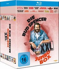 14 Films La Boîte Jumbo XXL De Bud Spencer Terence Hill Plattfuss Hector Blu-Ray