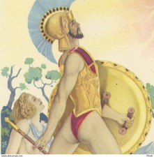 Le Casque Umberto Brunelleschi Centurion Nymphe Jean Dorat Curiosa Suite - 1947