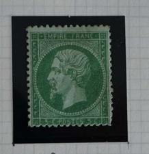 Timbre Napoléon III 5 c -