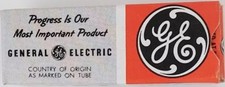 Tube 6BK4C/6EL4A GE NOS  NIB