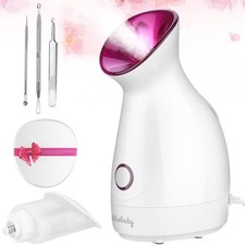 Vapeur Visage Vaporisateur Sauna Spa Facial Chaude Nano Ionique Visage Steame...