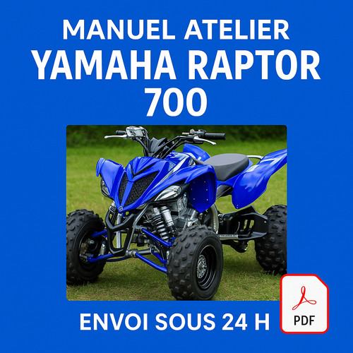 Manuel atelier yamaha 700 - manuel,