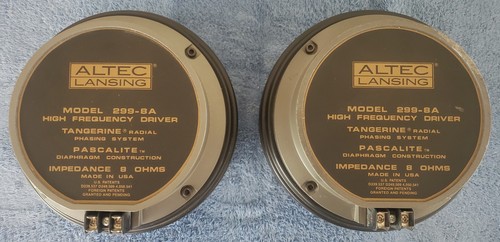 Pair altec 299 midrange - altec,