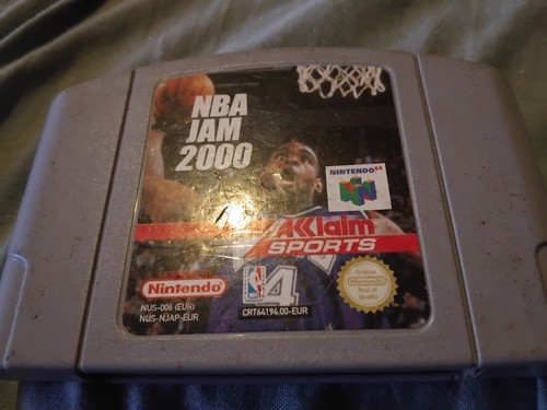 Nba jam 2000 nintendo - nintendo, 64