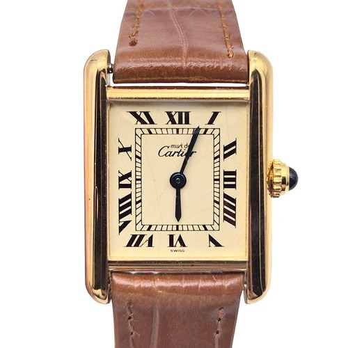 Cartier montre must tank - montre,