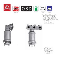 Catalyseur pour SEAT Ibiza III