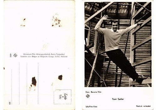 Cpa toni sailer film star - cpa,