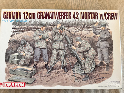 Mortier allemand 12cm - , &