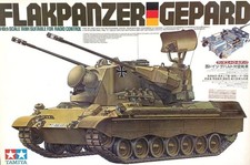 Tamiya flakpanzer gepard - 1/16,