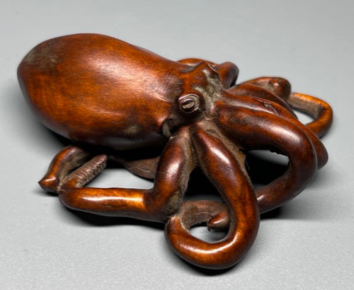 Ancien buis japonais - , netsuke